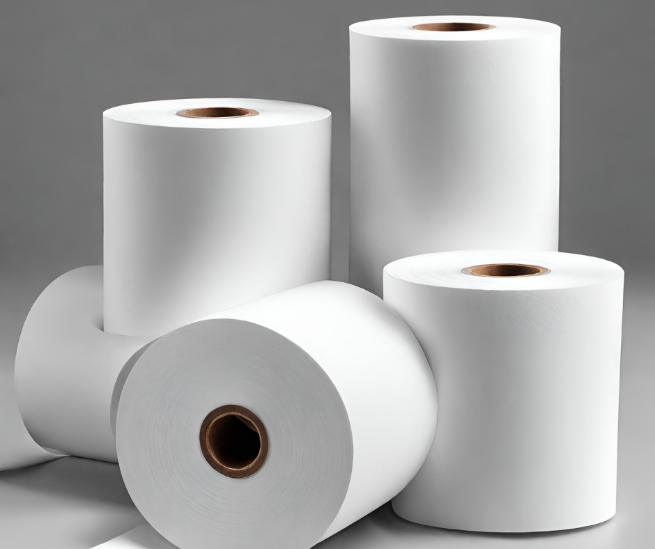 S18080 80 x 80mm 65gsm Grade A Thermal 50 Rolls, Plastic core