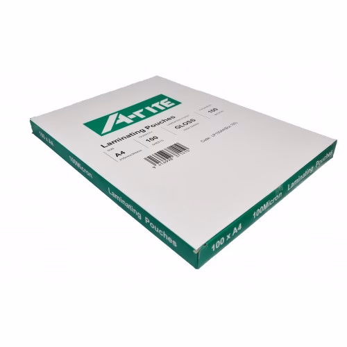 A-RITE A3 Gloss Laminating Pouch 100 Micron - Box of 100