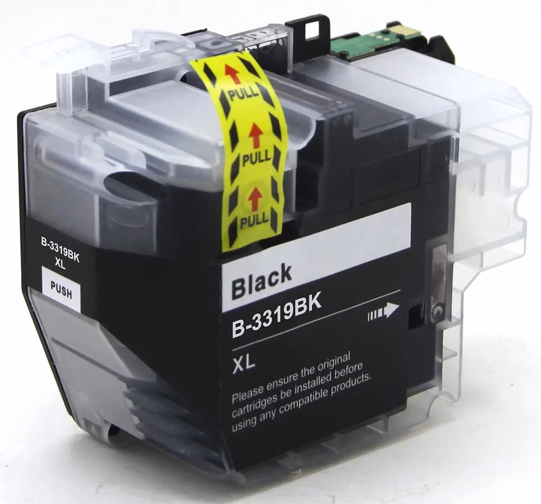 Black Brother Compatible LC3319 - Replacement Ink for Brother MCFJ5330dw, MCFJ5730dw, MFCJ6530dw, MFCJ6730dw, MFCJ6930dw Declared Yield: 3000 pages