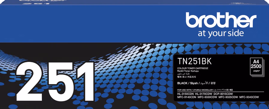 Brother Toner Cartr 251 Black (1400pg) ORIGINAL