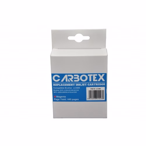 Cyan Brother Compatible LC233 - Replacement Ink for Brother DCPJ4120dw, MFCJ4620dw, MFCJ5320dw, MFCJ5720dw Declared Yield: 550 pages