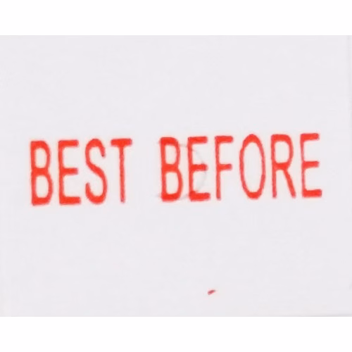 Meto 722/822/Motex 2212 Label 22mm x 12mm White BEST BEFORE Permanent 1000 labels (10rolls/Pack)