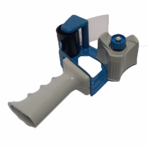 Packaging Tape Dispenser with adjustable Tape Tension - for use with standard 76mm inner core size.